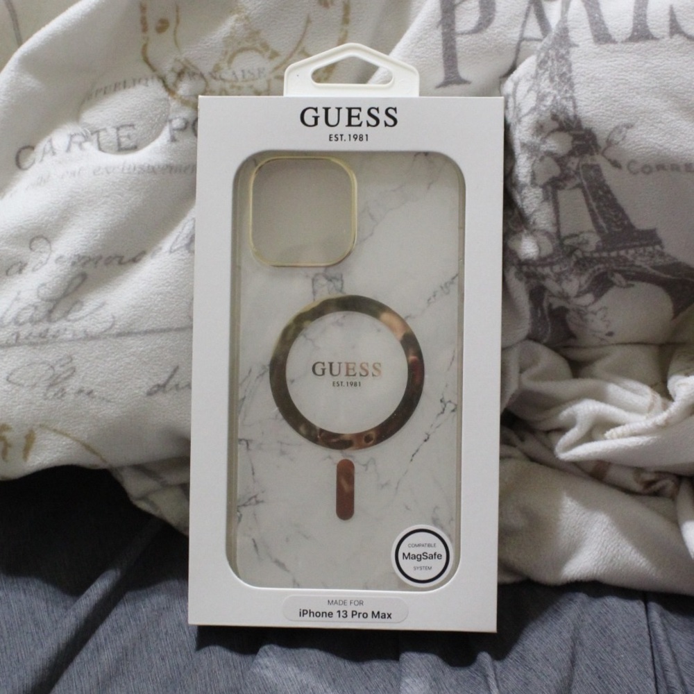 GUESS Est. 1981 MagSafe Case for iPhone 13 Pro Max